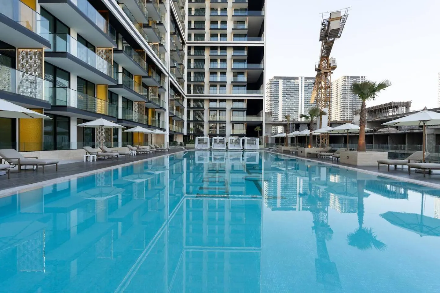 Apartament Stylish 1Br In Jvc With Pool View Dubaj Zjednoczone Emiraty Arabskie