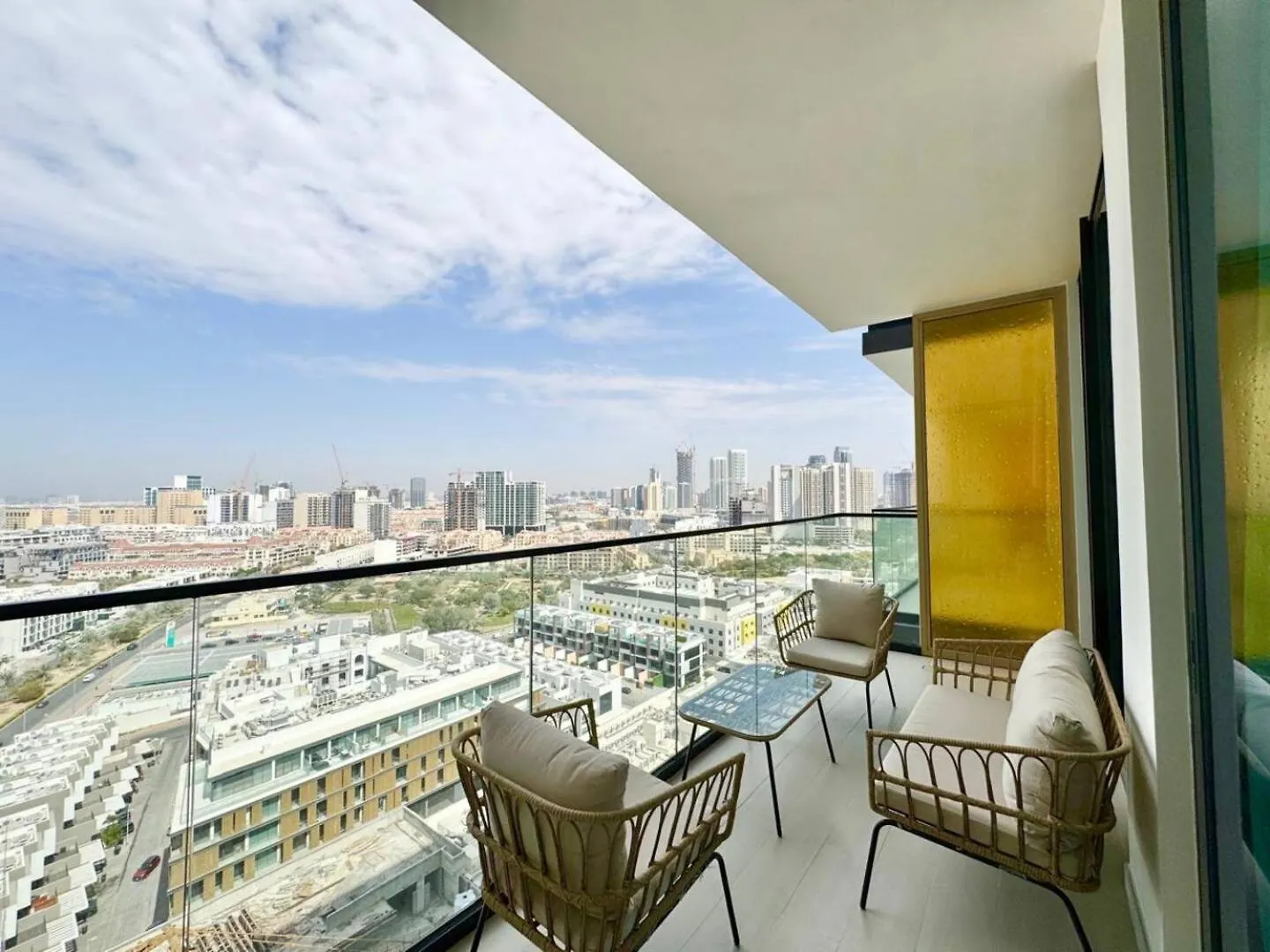 Apartament Stylish 1Br In Jvc With Pool View Dubaj 0*,